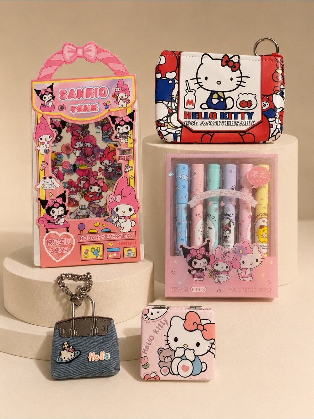 Character Inspired Cutie Kitty Bundle of 5